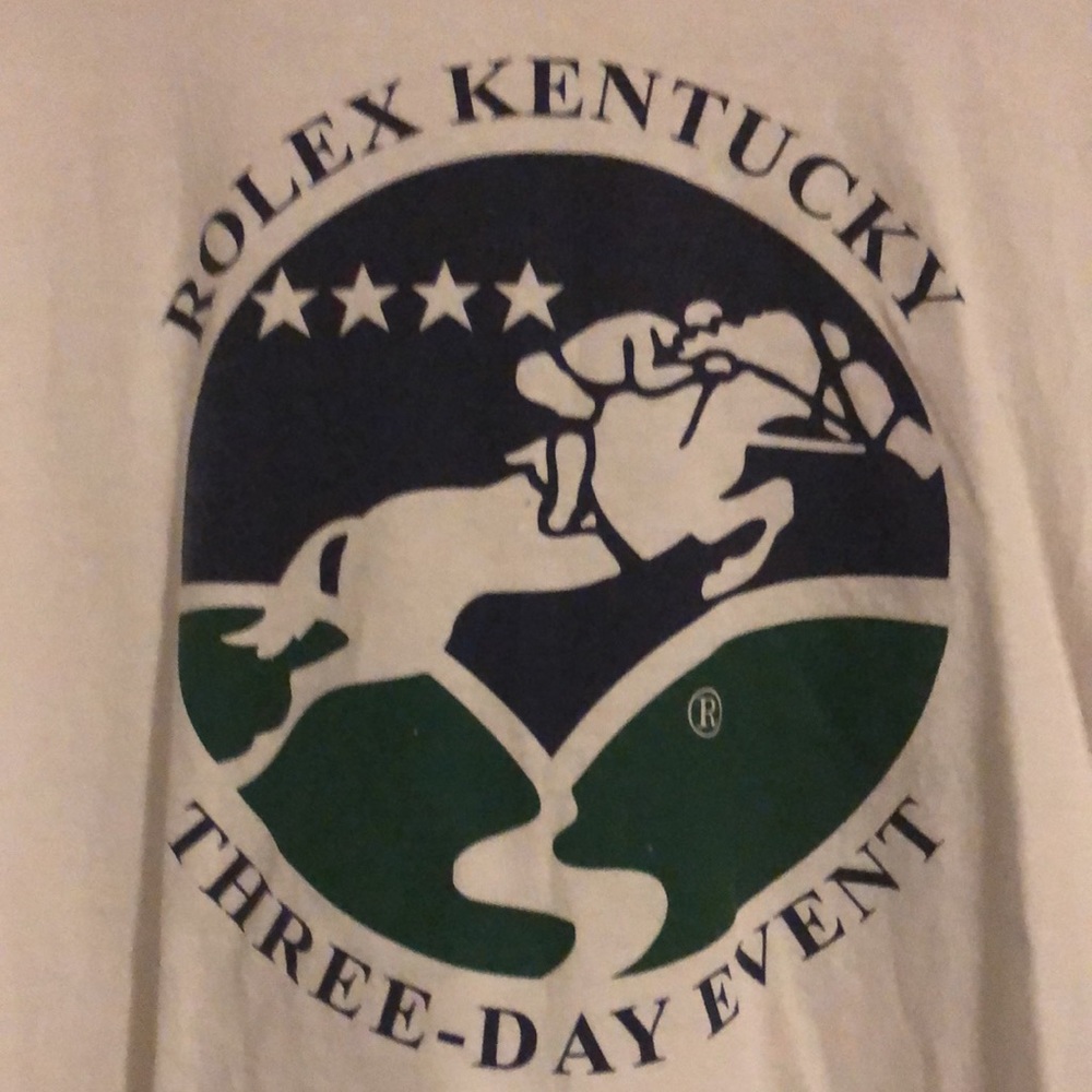 RETIRED Rolex KY 3 Day Event 100% cotton size Large t shirt. New, never worn. - Picture 3 of 8
